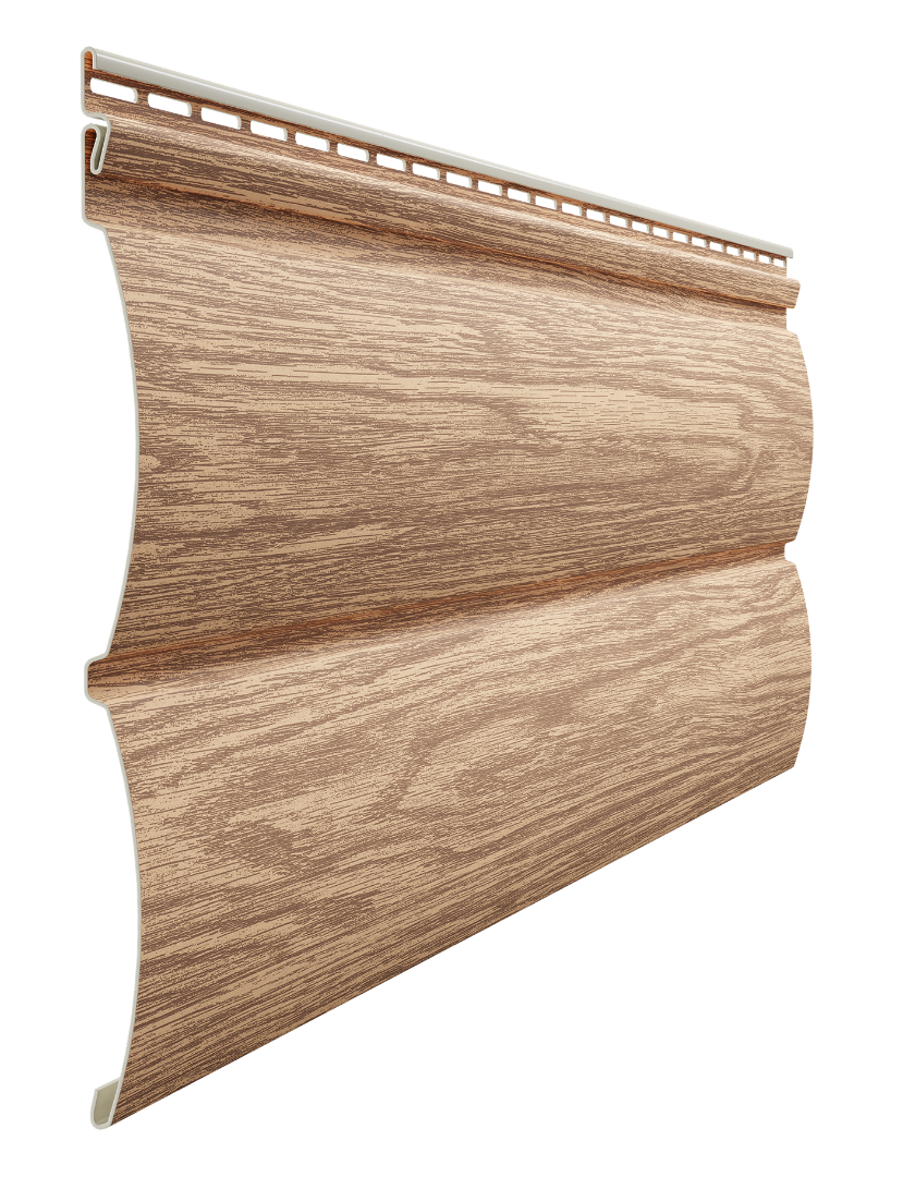 Сайдинг LUX под дерево, Блок-Хаус, рябина