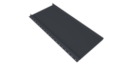 Кликфальц mini Grand Line 0,45 Drap TwinColor с пленкой на замках RAL 7024 мокрый асфальт