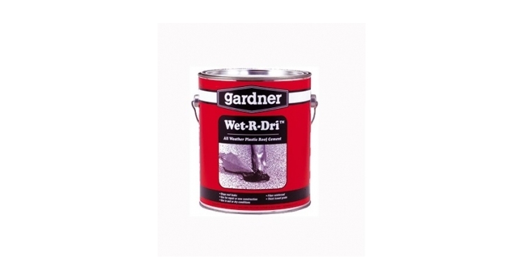 Битумная мастика Gardner Wet-R-Dri Roof Cement 3,4 л