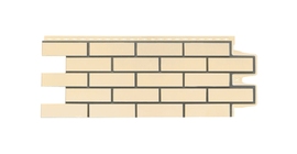 Фасадная панель GL Клинкерный кирпич Design бежевый со швом RAL 7006