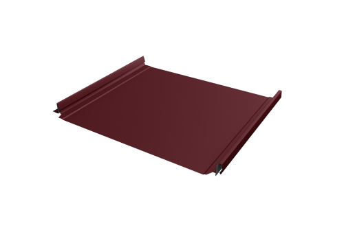 Кликфальц Pro Grand Line 0,5 Satin с пленкой на замках RAL 3005 красное вино