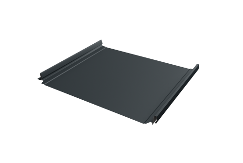 Кликфальц Pro Grand Line 0,5 Satin с пленкой на замках RAL 7016 антрацитово-серый