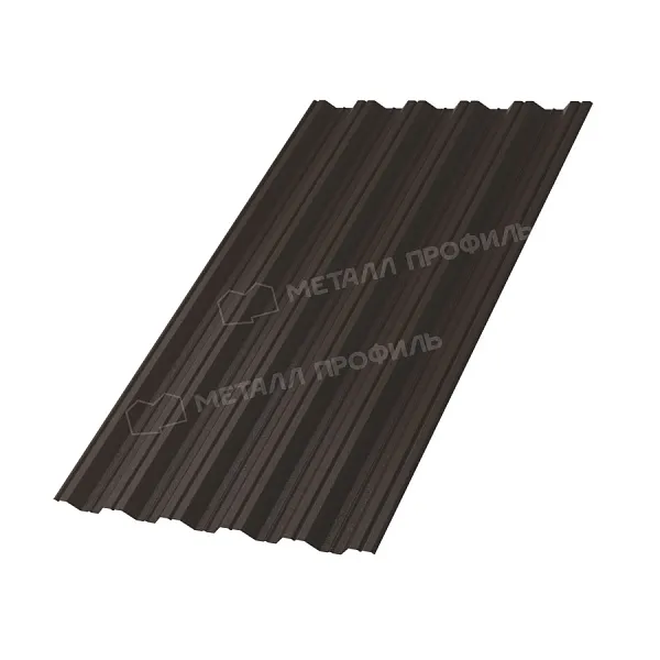 Профилированный лист НС-35х1000-A (VALORI-20-DarkBrown-0,5)