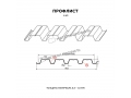 Профнастил Н60 x 845 А ПЭ 01 1015 0,7 мм