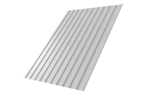 Профнастил С8А 0,4 PE RAL 9003 сигнальный белый