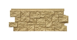 Фасадная панель GL Дикий камень Classic песочный