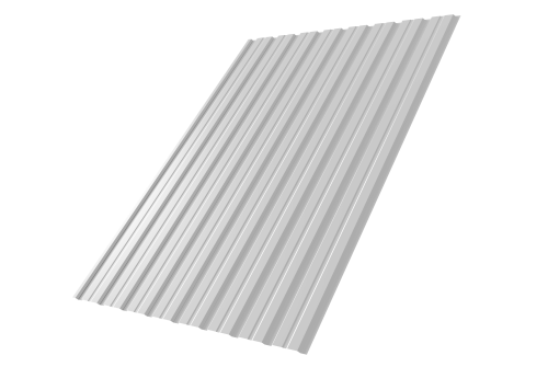 Профнастил С10В 0.5 Satin RAL 9003 сигнальный белый