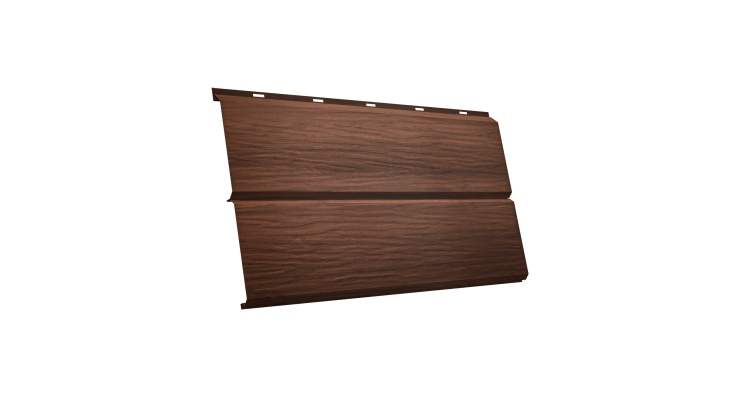 ЭкоБрус 3D 0,345 GL 0.45 Print Elite с пленкой Choco Wood TwinColor