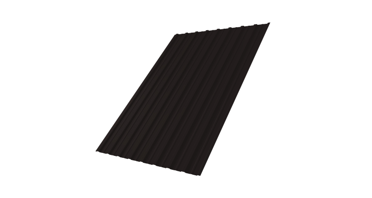 Профнастил С10A 0,45 PE RAL 9005 черный