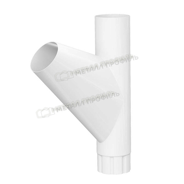 Тройник трубы Металл Профиль Foramina PUR D100 RAL 9010