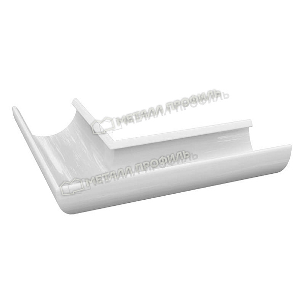 Угол желоба Металл Профиль ПРОЕКТ D185 RAL 9003