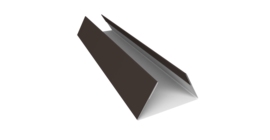 Планка стыковочная составная нижняя 0,45 Drap TX RR 32 темно-коричневый (3м)