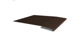 Планка начальная 0,45 Drap TwinColor RAL 8017 шоколад (2м)