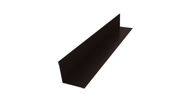 Угол внутренний 30х30 0,5 Satin Matt RR 32 темно-коричневый (3м)