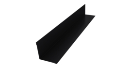 Угол внутренний 30х30 0,5 Drap TX RAL 9005 черный (2м)