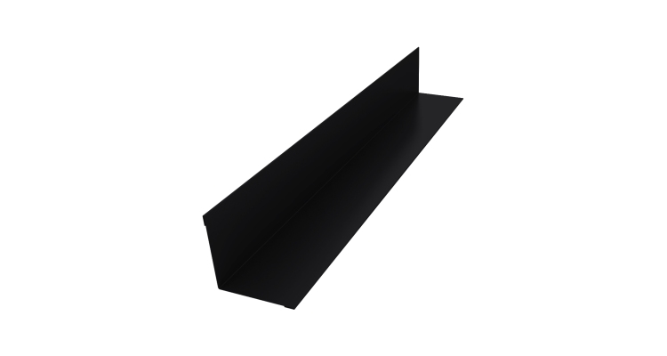 Угол внутренний 30х30 0,5 Drap TX RAL 9005 черный (3м)