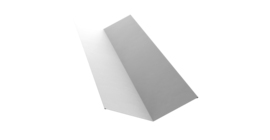 Планка ендовы верхней 145х145 0,4 Zn (3м)