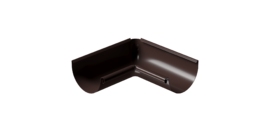 Внутренний угол желоба 90˚ Stal Premium, шоколад