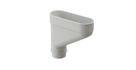 Коллектор для водостока Lux, пломбир